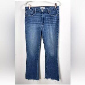 Paige cropped colette flare jeans sz 29